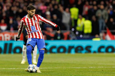 Alejandro Baena seen during Champions League league phase game between Atletico de Madrid and Internazionale Milano  (Maciej Rogowski/Ball Raw Images)