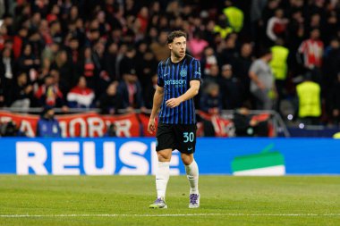 Carlos Augusto, Atletico de Madrid ile Internazionale Milano (Maciej Rogowski / Ball Raw Images) arasındaki Şampiyonlar Ligi faz maçında görüldü.)