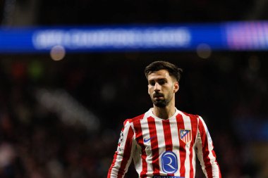 Alejandro Baena, Atletico de Madrid ile Internazionale Milano (Maciej Rogowski / Ball Raw Images) arasındaki Şampiyonlar Ligi faz maçında görüldü.)