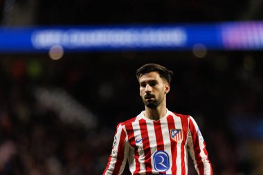 Alejandro Baena seen during Champions League league phase game between Atletico de Madrid and Internazionale Milano  (Maciej Rogowski/Ball Raw Images)