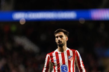 Alejandro Baena seen during Champions League league phase game between Atletico de Madrid and Internazionale Milano  (Maciej Rogowski/Ball Raw Images)