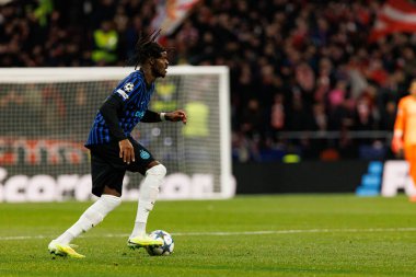 Yann Bisseck seen during Champions League league phase game between Atletico de Madrid and Internazionale Milano  (Maciej Rogowski/Ball Raw Images)