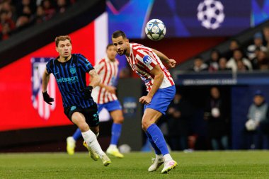 Atletico de Madrid ile Internazionale Milano (Maciej Rogowski / Ball Raw Images) arasındaki Şampiyonlar Ligi faz maçında David Hancko görüldü.)