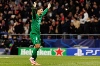 Juan Musso seen during Champions League league phase game between Atletico de Madrid and Internazionale Milano  (Maciej Rogowski/Ball Raw Images)