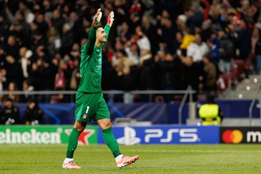 Juan Musso seen during Champions League league phase game between Atletico de Madrid and Internazionale Milano  (Maciej Rogowski/Ball Raw Images)