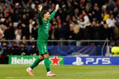 Juan Musso seen during Champions League league phase game between Atletico de Madrid and Internazionale Milano  (Maciej Rogowski/Ball Raw Images)