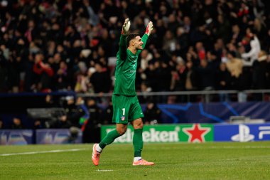Juan Musso seen during Champions League league phase game between Atletico de Madrid and Internazionale Milano  (Maciej Rogowski/Ball Raw Images)