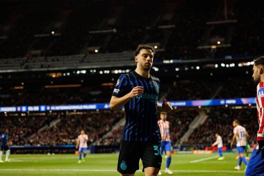 Carlos Augusto, Atletico de Madrid ile Internazionale Milano (Maciej Rogowski / Ball Raw Images) arasındaki Şampiyonlar Ligi faz maçında görüldü.)