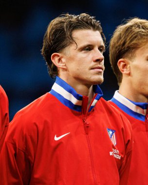 Conor Gallagher, Atletico de Madrid ile Internazionale Milano (Maciej Rogowski / Ball Raw Images) arasındaki Şampiyonlar Ligi faz maçında görüldü.)