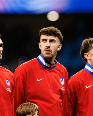 Matteo Ruggeri seen during Champions League league phase game between Atletico de Madrid and Internazionale Milano  (Maciej Rogowski/Ball Raw Images)