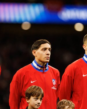 Nahuel Molina seen during Champions League league phase game between Atletico de Madrid and Internazionale Milano  (Maciej Rogowski/Ball Raw Images)