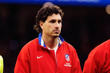 Jose Maria Gimenez, Atletico de Madrid ile Internazionale Milano (Maciej Rogowski / Ball Raw Images) arasındaki Şampiyonlar Ligi faz maçında görüldü.)