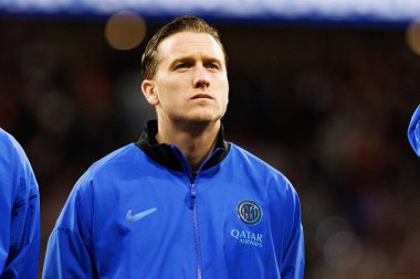 Atletico de Madrid ile Internazionale Milano (Maciej Rogowski / Ball Raw Images) arasındaki Şampiyonlar Ligi faz maçında Piotr Zielinski görüldü)