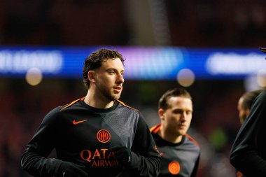Carlos Augusto, Atletico de Madrid ile Internazionale Milano (Maciej Rogowski / Ball Raw Images) arasındaki Şampiyonlar Ligi faz maçında görüldü.)