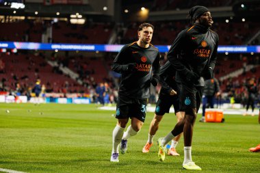 Carlos Augusto, Atletico de Madrid ile Internazionale Milano (Maciej Rogowski / Ball Raw Images) arasındaki Şampiyonlar Ligi faz maçında görüldü.)