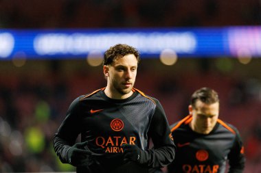 Carlos Augusto, Atletico de Madrid ile Internazionale Milano (Maciej Rogowski / Ball Raw Images) arasındaki Şampiyonlar Ligi faz maçında görüldü.)