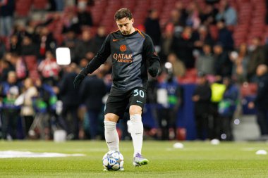 Carlos Augusto, Atletico de Madrid ile Internazionale Milano (Maciej Rogowski / Ball Raw Images) arasındaki Şampiyonlar Ligi faz maçında görüldü.)