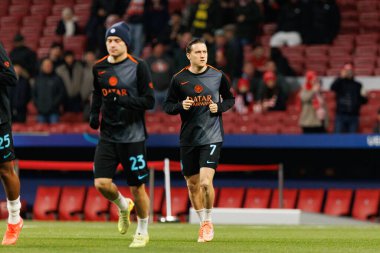 Atletico de Madrid ile Internazionale Milano (Maciej Rogowski / Ball Raw Images) arasındaki Şampiyonlar Ligi faz maçında Piotr Zielinski görüldü)