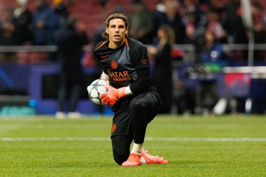 Yann Sommer seen during Champions League league phase game between Atletico de Madrid and Internazionale Milano  (Maciej Rogowski/Ball Raw Images)