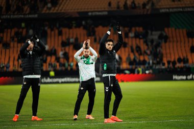 Marc Bartra, Real Betis Balompie ve FC Utrecht (Maciej Rogowski / Ball Raw Images) takımları arasında oynanan UEFA Avrupa Ligi maçında görüldü)