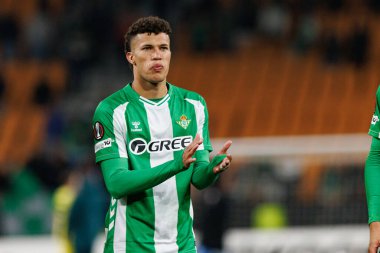 Nelson Deossa, Real Betis Balompie ve FC Utrecht (Maciej Rogowski / Ball Raw Images) takımları arasında oynanan UEFA Avrupa Ligi maçında görüldü.)