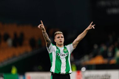 Pablo Garcia, Real Betis Balompie ve FC Utrecht (Maciej Rogowski / Ball Raw Images) takımları arasında oynanan UEFA Avrupa Ligi maçında görüldü.)