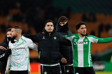 Marc Bartra ve Pablo Fornals, Real Betis Balompie ve FC Utrecht (Maciej Rogowski / Ball Raw Images) takımları arasında oynanan UEFA Avrupa Ligi maçı sırasında görüldü.)