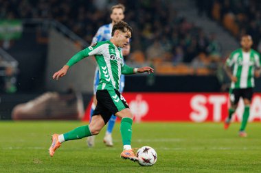 UEFA Avrupa Ligi maçında Real Betis Balompie ve FC Utrecht (Maciej Rogowski / Ball Raw Images) takımları arasında görülen Angel Ortiz)