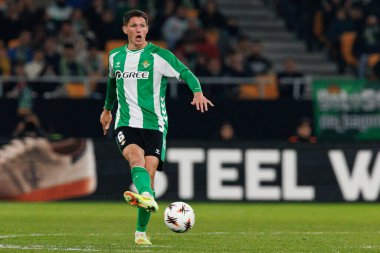 Sergi Altimira, Real Betis Balompie ve FC Utrecht (Maciej Rogowski / Ball Raw Images) takımları arasında oynanan UEFA Avrupa Ligi maçında görüldü.)