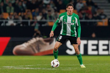 Sergi Altimira, Real Betis Balompie ve FC Utrecht (Maciej Rogowski / Ball Raw Images) takımları arasında oynanan UEFA Avrupa Ligi maçında görüldü.)