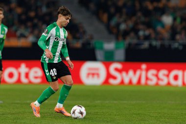 UEFA Avrupa Ligi maçında Real Betis Balompie ve FC Utrecht (Maciej Rogowski / Ball Raw Images) takımları arasında görülen Angel Ortiz)