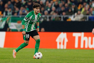 Ez Abde Abdessamad Ezzalzouli seen during UEFA Europa League game between teams of Real Betis Balompie and FC Utrecht (Maciej Rogowski/Ball Raw Images)