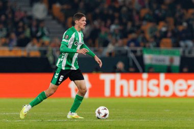 Sergi Altimira, Real Betis Balompie ve FC Utrecht (Maciej Rogowski / Ball Raw Images) takımları arasında oynanan UEFA Avrupa Ligi maçında görüldü.)