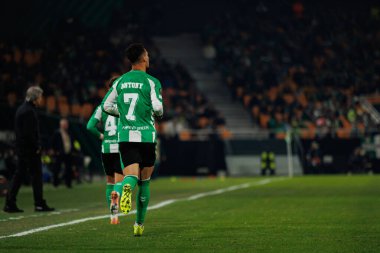 UEFA Avrupa Ligi maçında Real Betis Balompie ve FC Utrecht (Maciej Rogowski / Ball Raw Images) takımları arasında görüldü.)