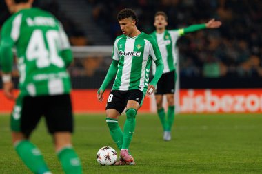 Nelson Deossa, Real Betis Balompie ve FC Utrecht (Maciej Rogowski / Ball Raw Images) takımları arasında oynanan UEFA Avrupa Ligi maçında görüldü.)