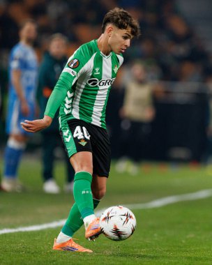 UEFA Avrupa Ligi maçında Real Betis Balompie ve FC Utrecht (Maciej Rogowski / Ball Raw Images) takımları arasında görülen Angel Ortiz)