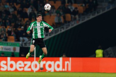 Sergi Altimira, Real Betis Balompie ve FC Utrecht (Maciej Rogowski / Ball Raw Images) takımları arasında oynanan UEFA Avrupa Ligi maçında görüldü.)