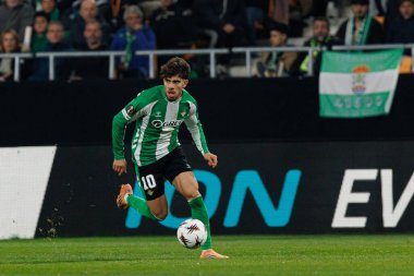 Abdessamad Ezzalzouli Ez Abde, Real Betis Balompie ve FC Utrecht (Maciej Rogowski / Ball Raw Images) takımları arasındaki UEFA Avrupa Ligi maçında görüldü.)