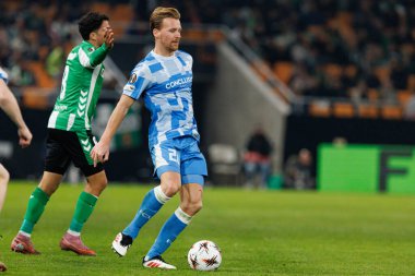 Dani de Wit, Real Betis Balompie ve FC Utrecht (Maciej Rogowski / Ball Raw Images) takımları arasında oynanan UEFA Avrupa Ligi maçında görüldü.)