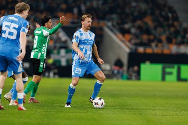 Dani de Wit, Real Betis Balompie ve FC Utrecht (Maciej Rogowski / Ball Raw Images) takımları arasında oynanan UEFA Avrupa Ligi maçında görüldü.)