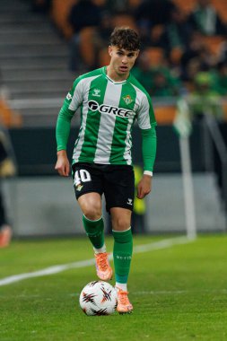 UEFA Avrupa Ligi maçında Real Betis Balompie ve FC Utrecht (Maciej Rogowski / Ball Raw Images) takımları arasında görülen Angel Ortiz)