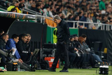 Manuel Pellegrini, Real Betis Balompie ve FC Utrecht (Maciej Rogowski / Ball Raw Images) takımları arasında oynanan UEFA Avrupa Ligi maçında görüldü)