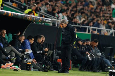 Manuel Pellegrini, Real Betis Balompie ve FC Utrecht (Maciej Rogowski / Ball Raw Images) takımları arasında oynanan UEFA Avrupa Ligi maçında görüldü)