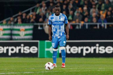 UEFA Avrupa Ligi maçında Real Betis Balompie ve FC Utrecht (Maciej Rogowski / Ball Raw Images) takımları arasında Yoann Cathline görüldü.)