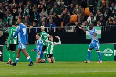 Players of both teams seen during UEFA Europa League game between teams of Real Betis Balompie and FC Utrecht (Maciej Rogowski/Ball Raw Images)