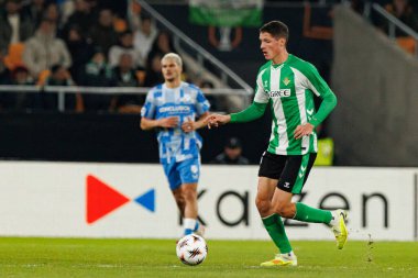 Sergi Altimira, Real Betis Balompie ve FC Utrecht (Maciej Rogowski / Ball Raw Images) takımları arasında oynanan UEFA Avrupa Ligi maçında görüldü.)