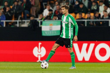 Diego Llorente, Real Betis Balompie ve FC Utrecht (Maciej Rogowski / Ball Raw Images) takımları arasında oynanan UEFA Avrupa Ligi maçında görüldü.)