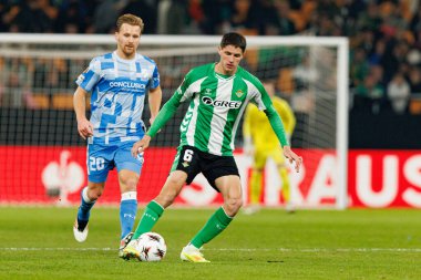 Dani de Wit and Sergi Altimira seen during UEFA Europa League game between teams of Real Betis Balompie and FC Utrecht (Maciej Rogowski/Ball Raw Images)