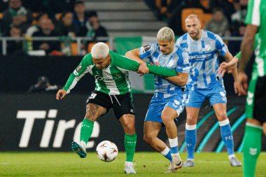 UEFA Avrupa Ligi maçında Real Betis Balompie ve FC Utrecht (Maciej Rogowski / Ball Raw Images) takımları arasında Cucho Hernandez ve Can Bozdogan görüldü)