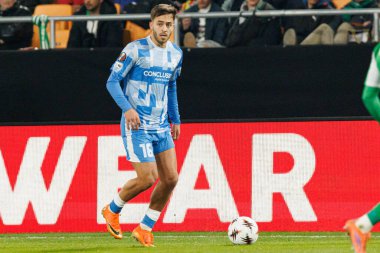 UEFA Avrupa Ligi maçında Real Betis Balompie ve FC Utrecht (Maciej Rogowski / Ball Raw Images) takımları arasında Souffian El Karouani görüldü)